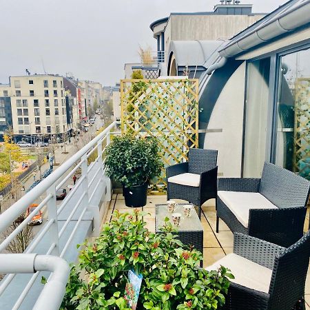 The Luxury Green Penthouse In City Center With Terrace And Free Parking Luxembourg Eksteriør bilde