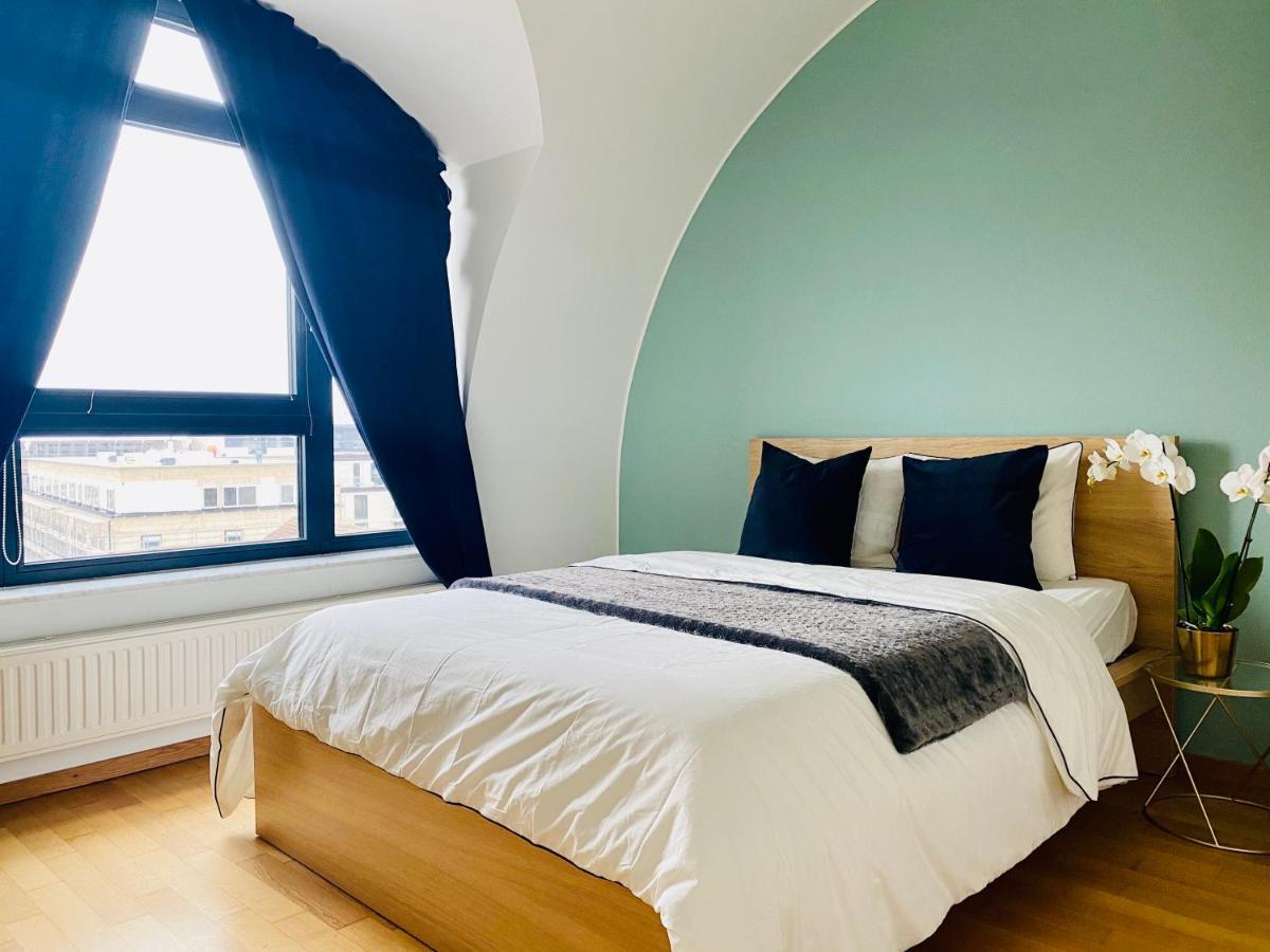The Luxury Green Penthouse In City Center With Terrace And Free Parking Luxembourg Eksteriør bilde